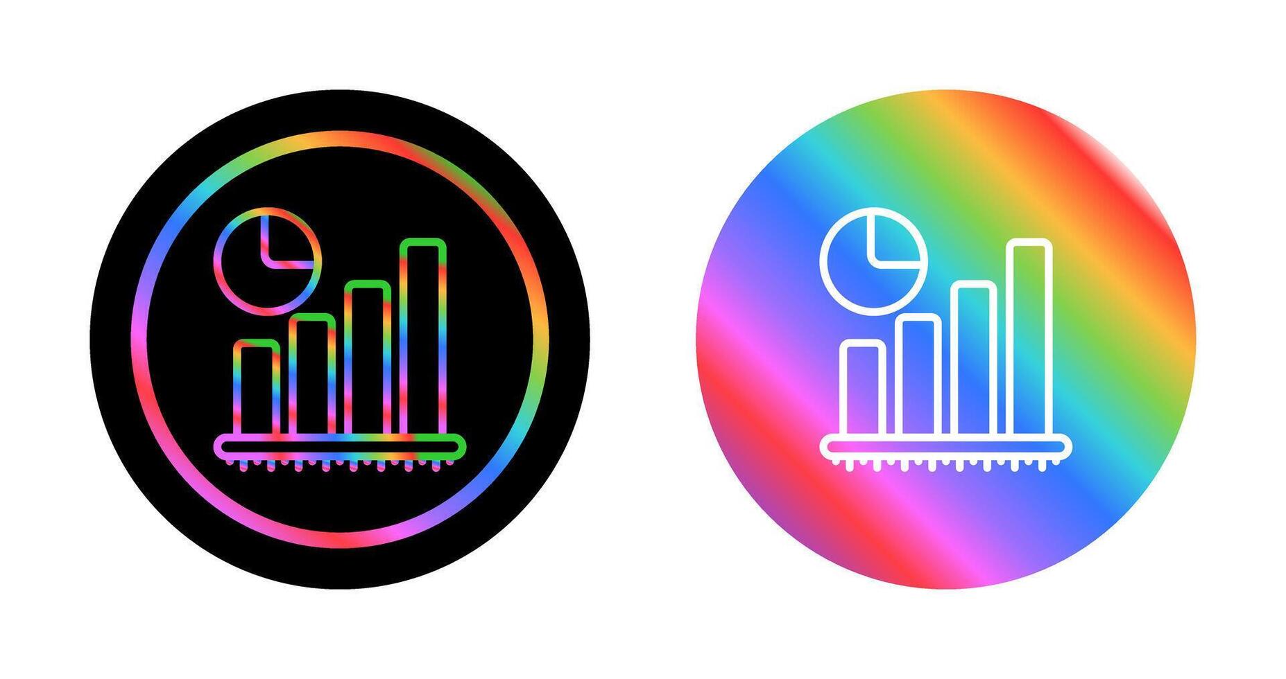 bar diagram vector icoon