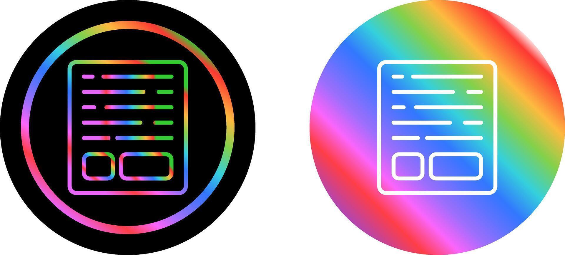 document vector pictogram