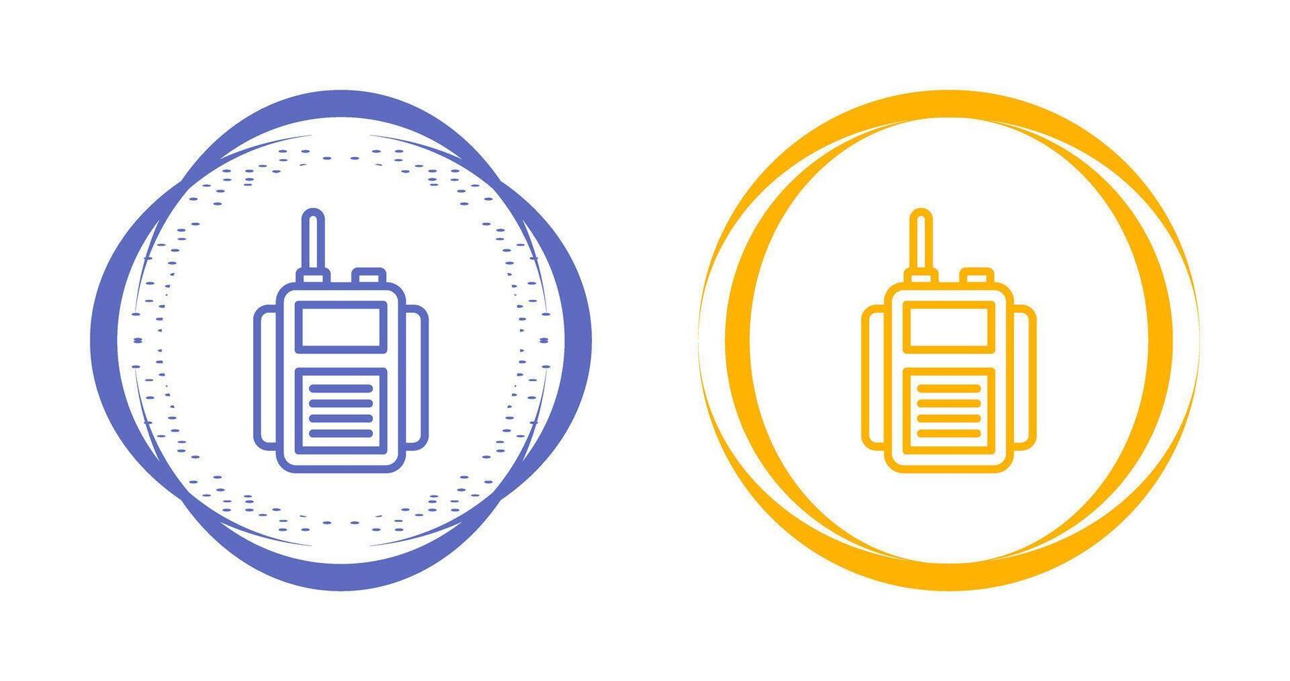 hand- zwengel radio vector icoon