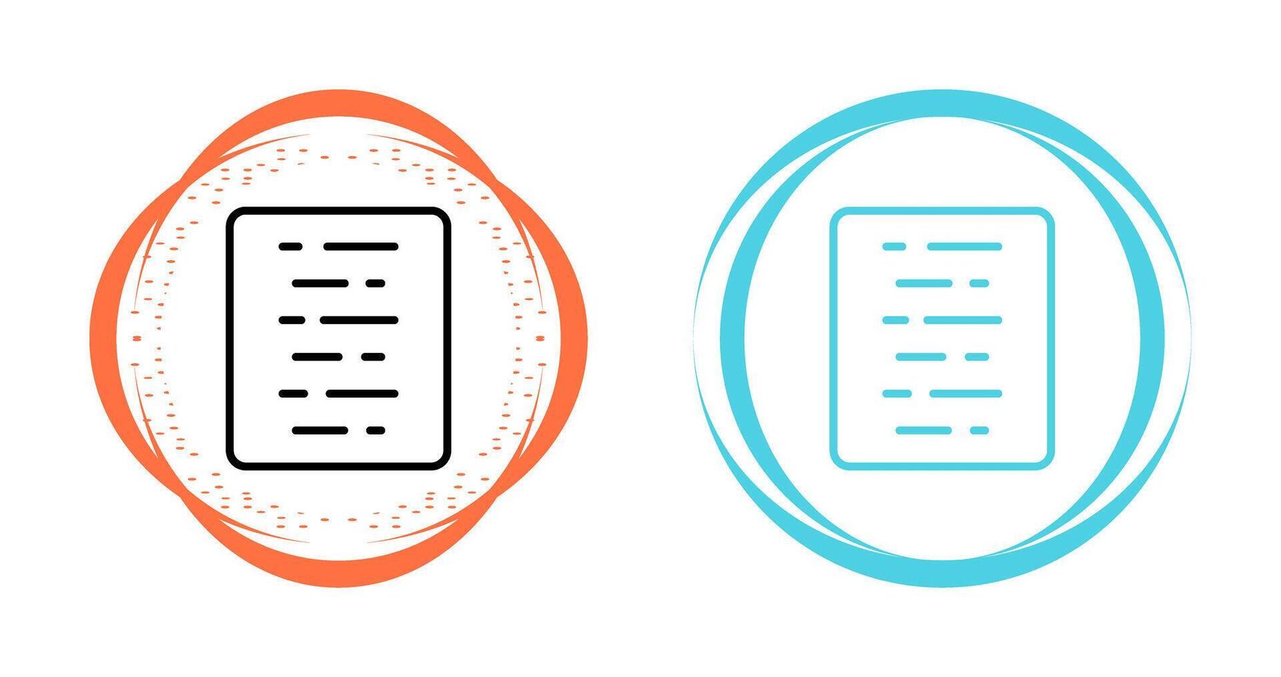 document uitlijnen centrum vector icoon