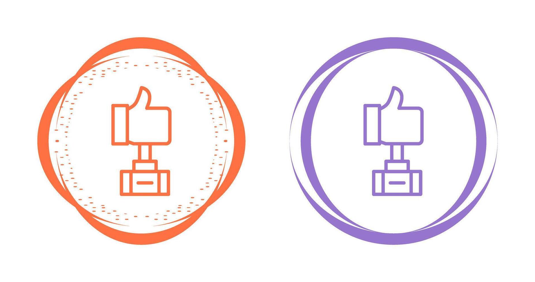 trofee vector pictogram