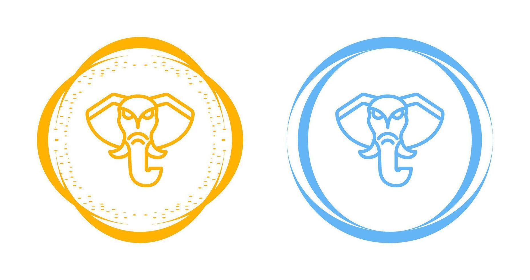 olifant vector pictogram