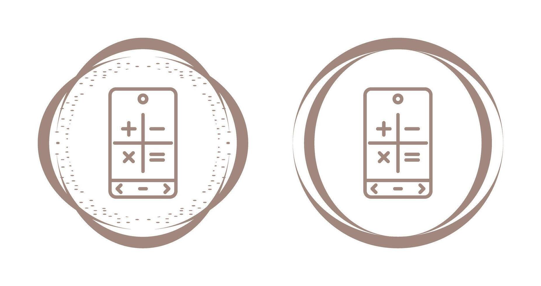 rekenmachine vector pictogram