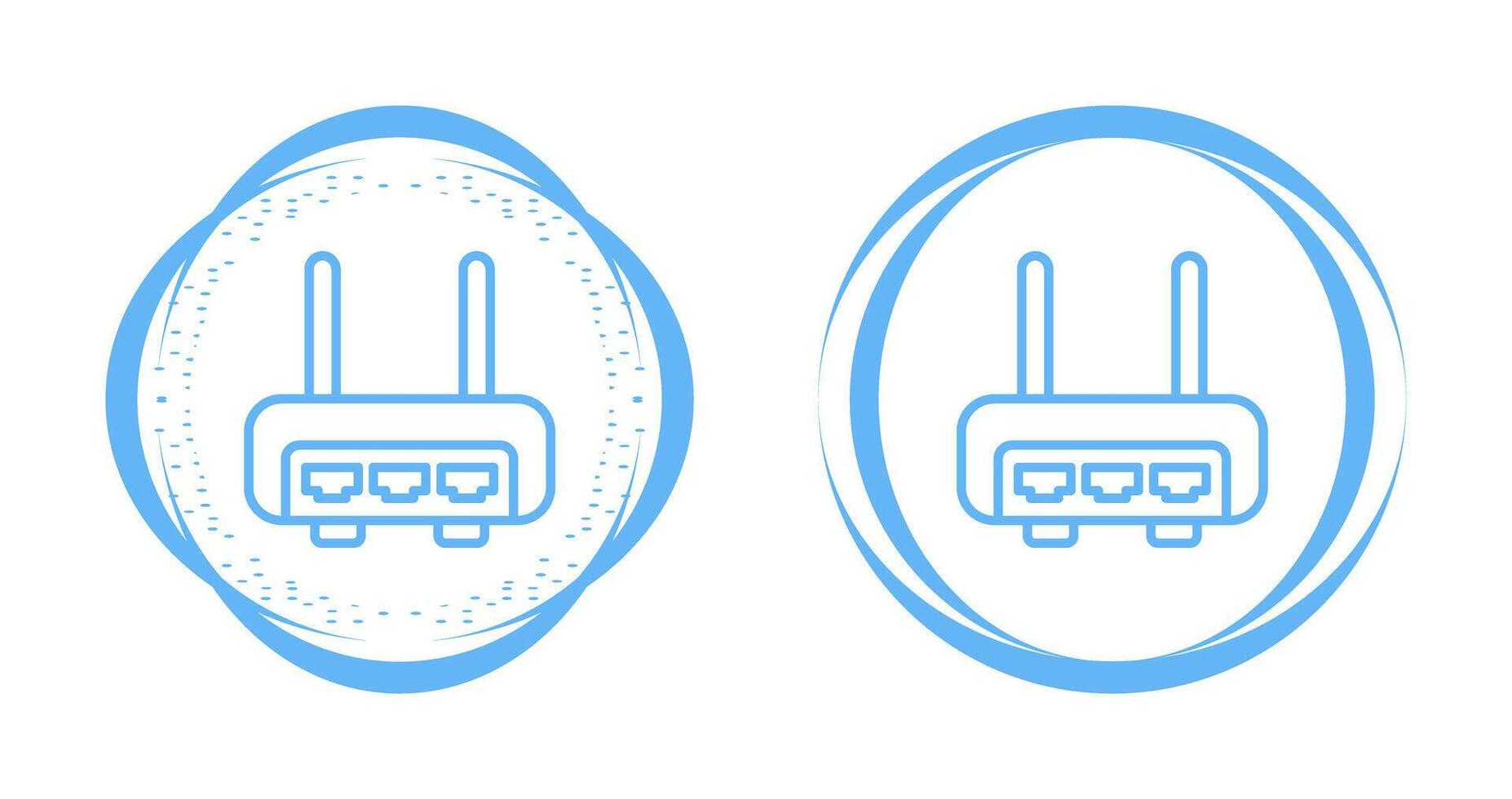 router vector pictogram