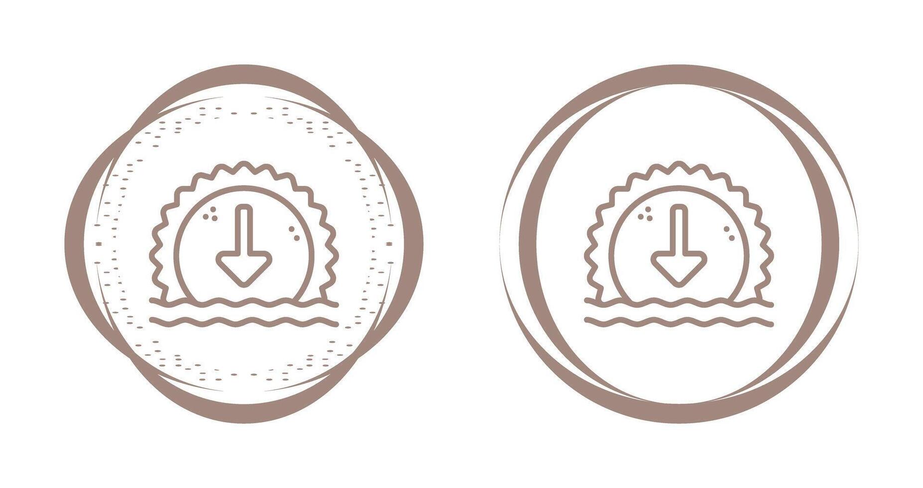 zonsondergang vector pictogram