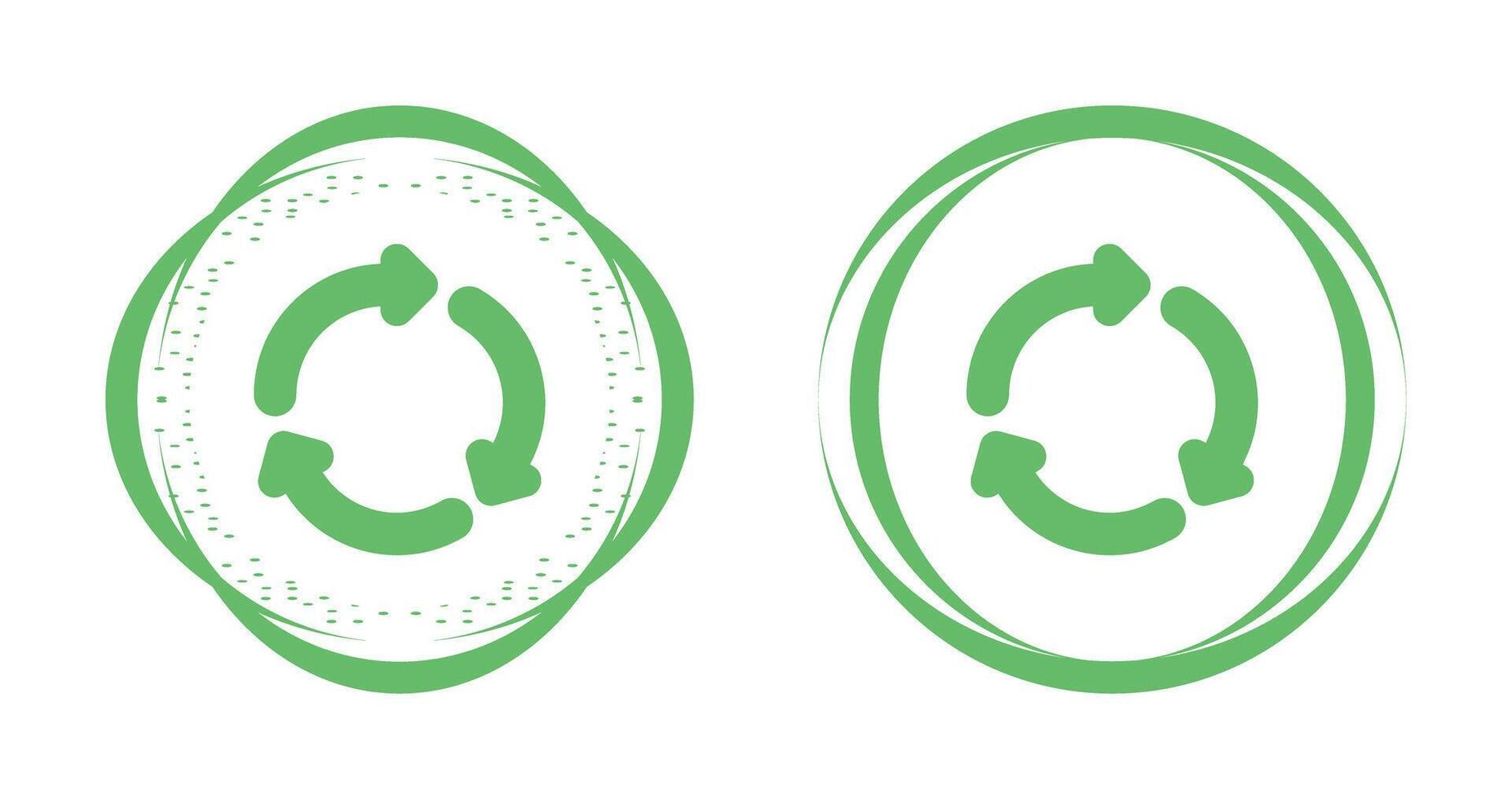 recycling symbool vector icoon