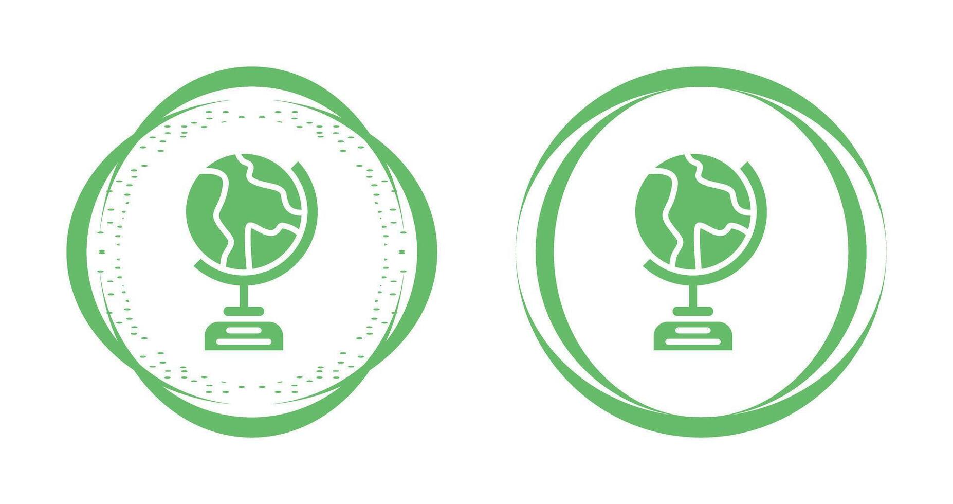 wereldbol vector pictogram