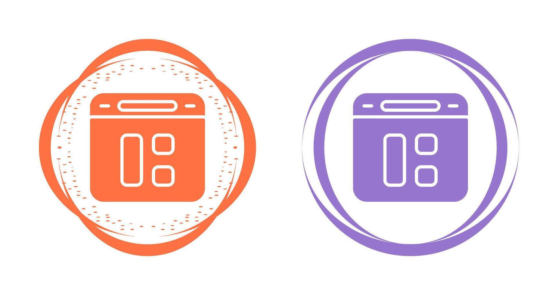 dashboard vector pictogram