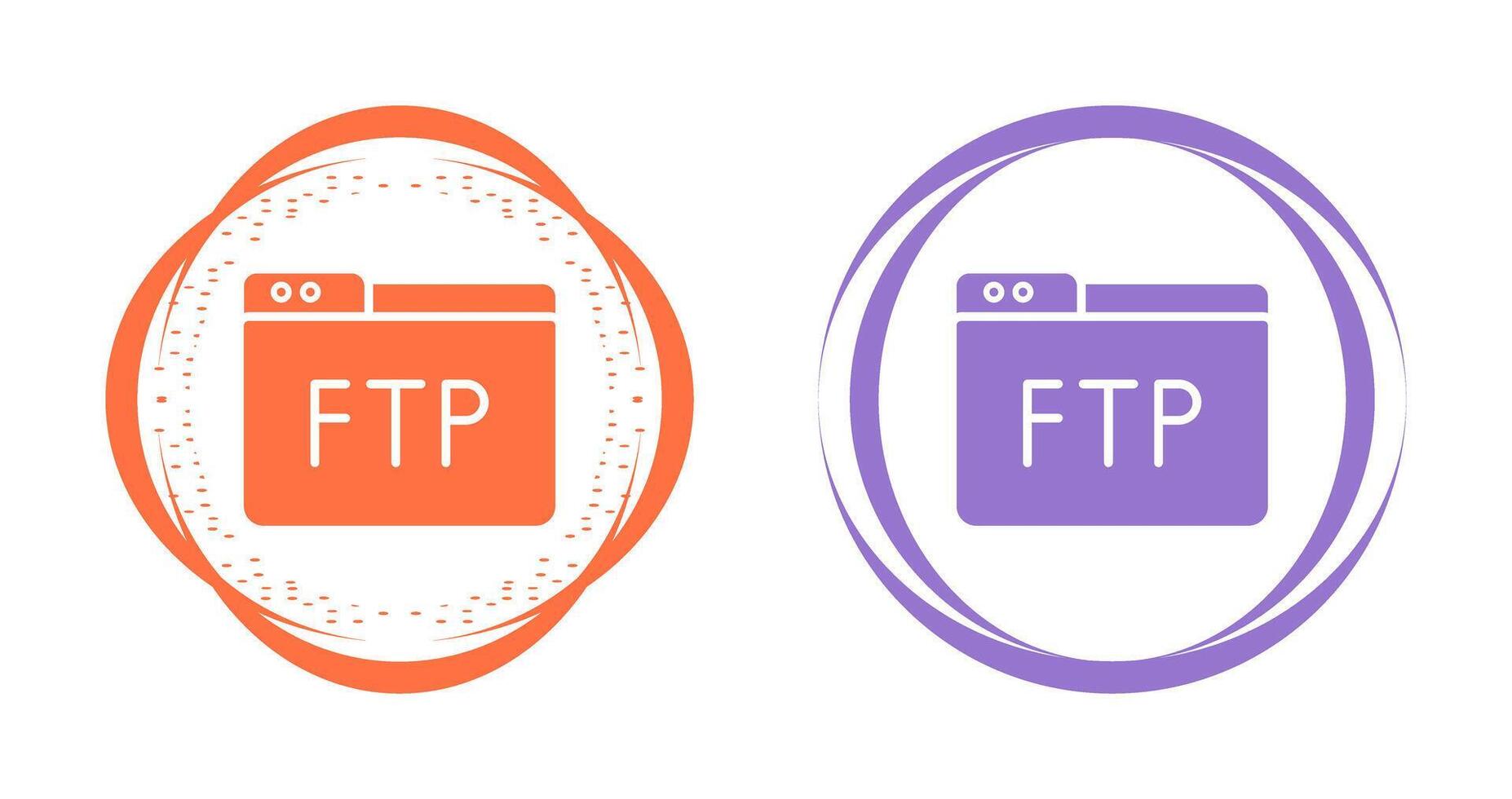 ftp vector icoon