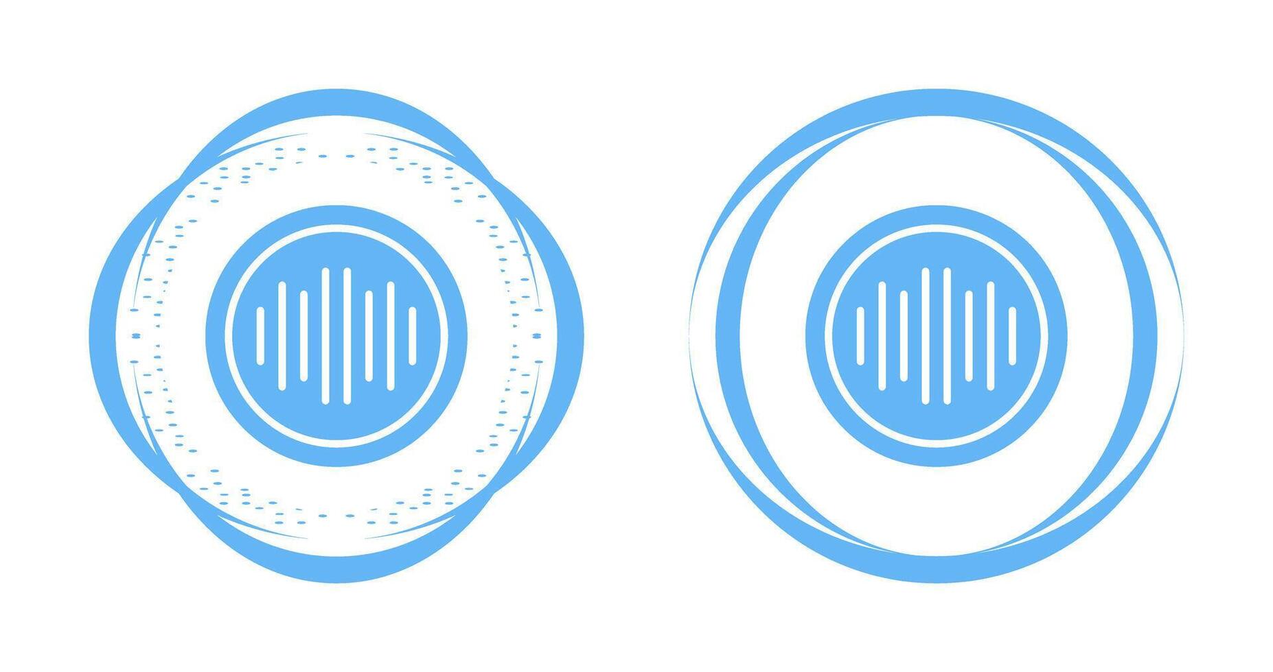 audio spectrum vector icoon