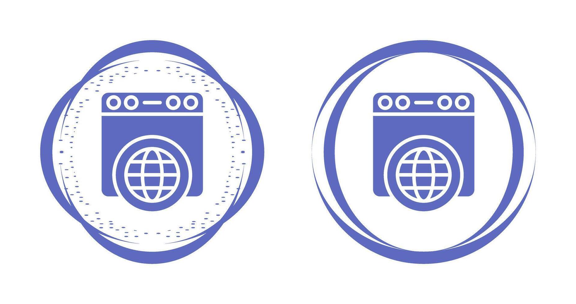 browser vector pictogram