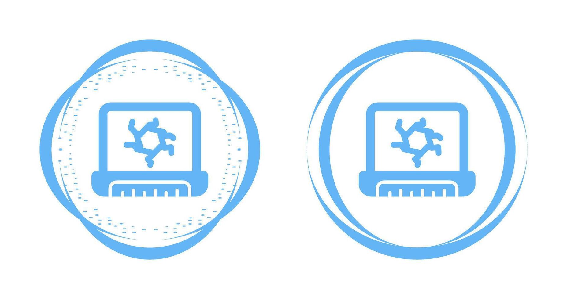 laptop vector pictogram