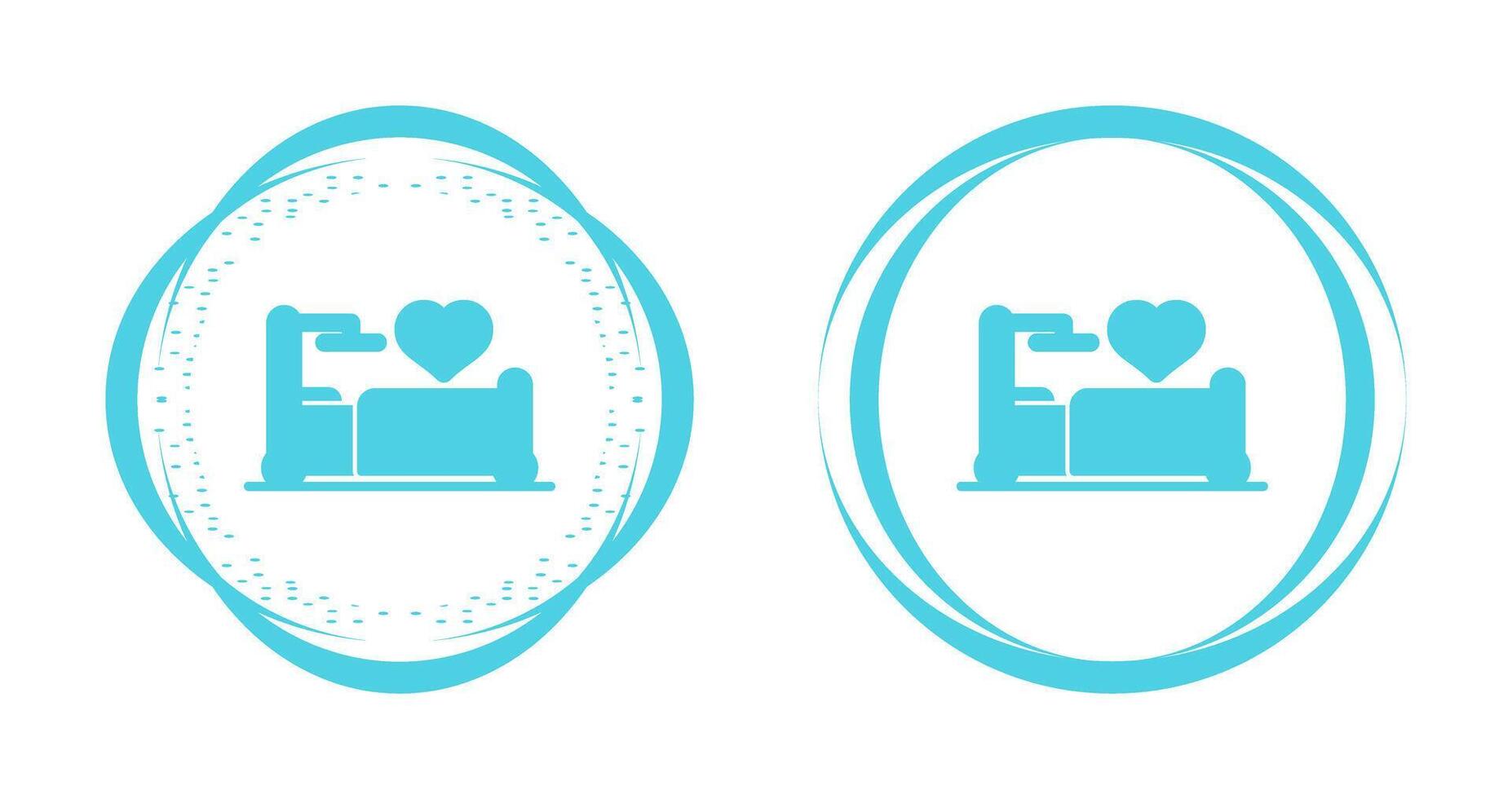 bed vector icoon