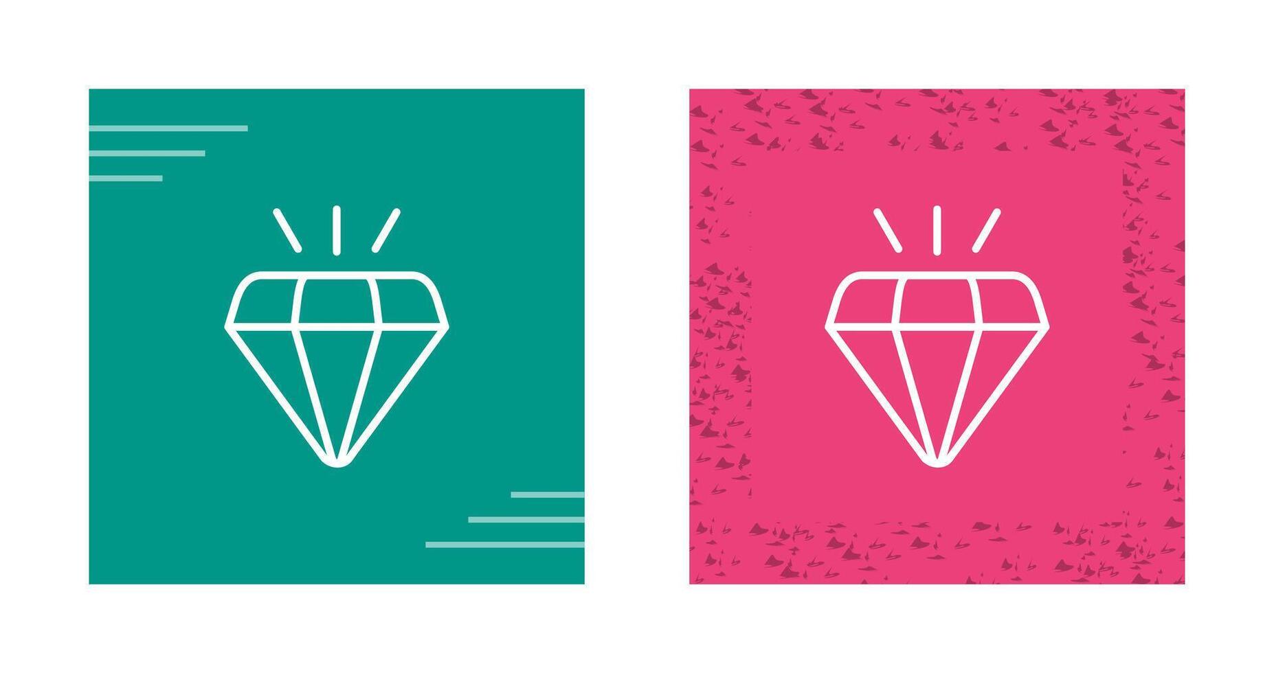 diamant vector pictogram