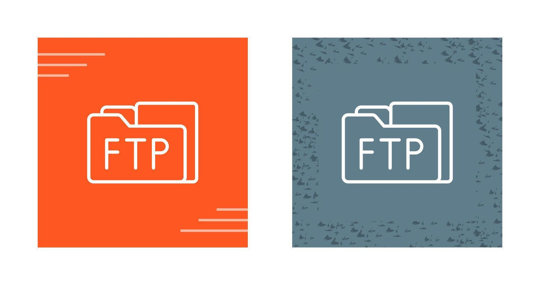 ftp toegang vector icoon