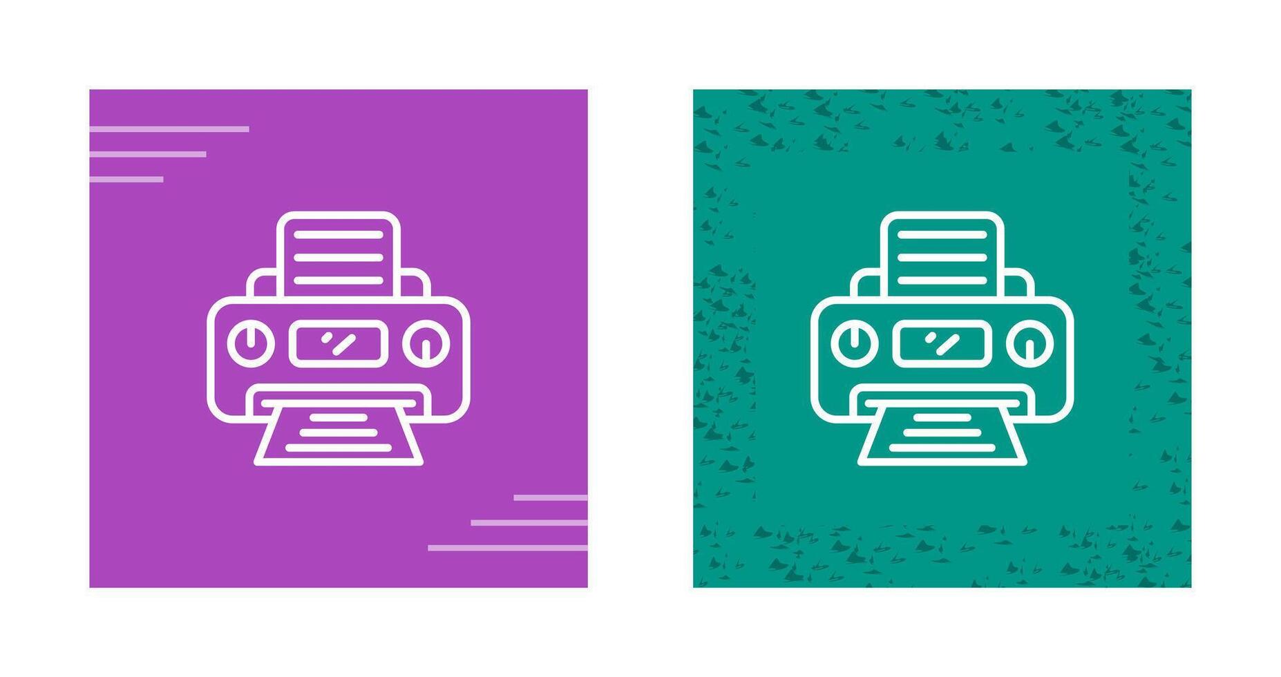 printer vector pictogram