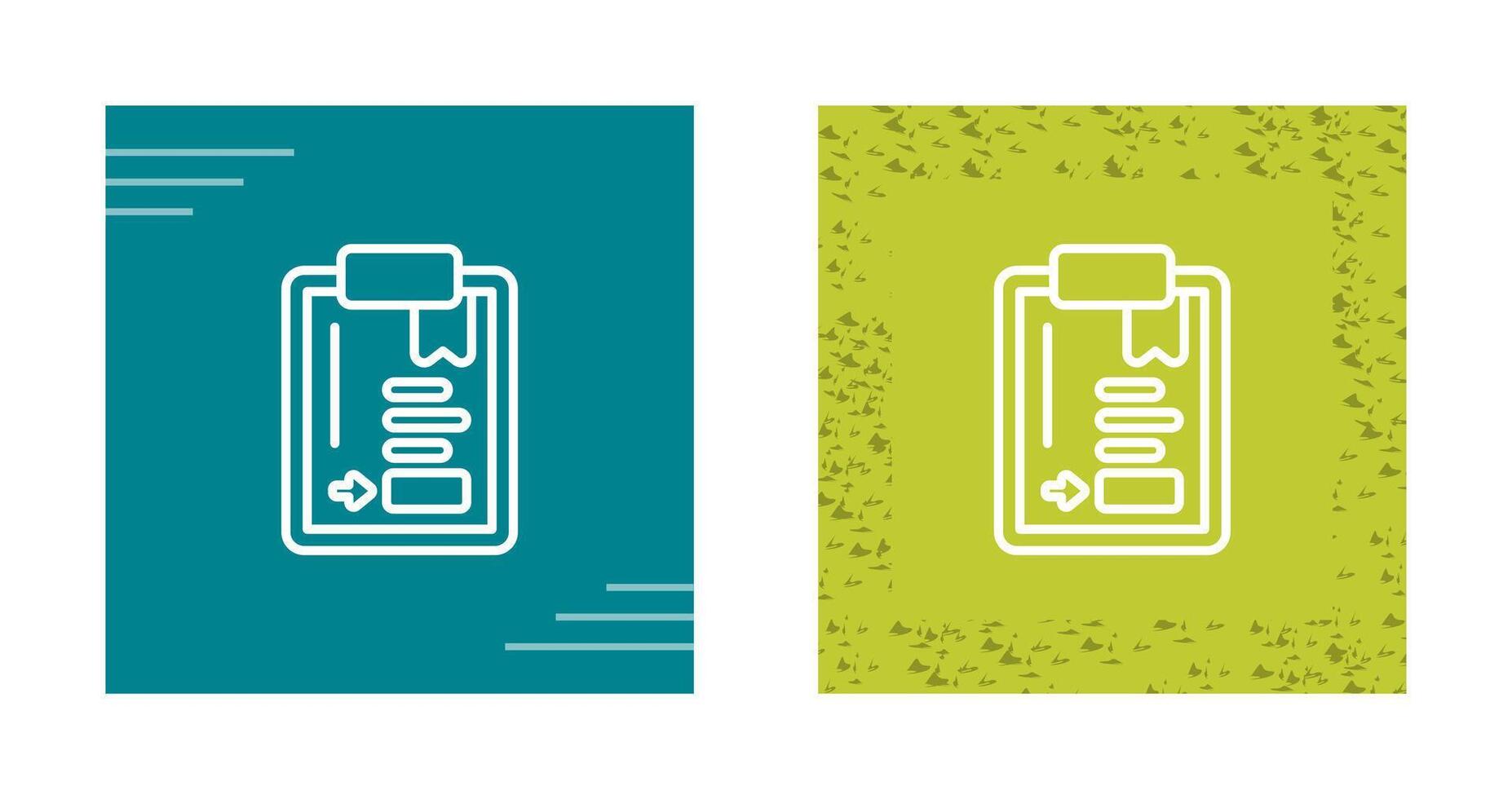 Klembord vector pictogram