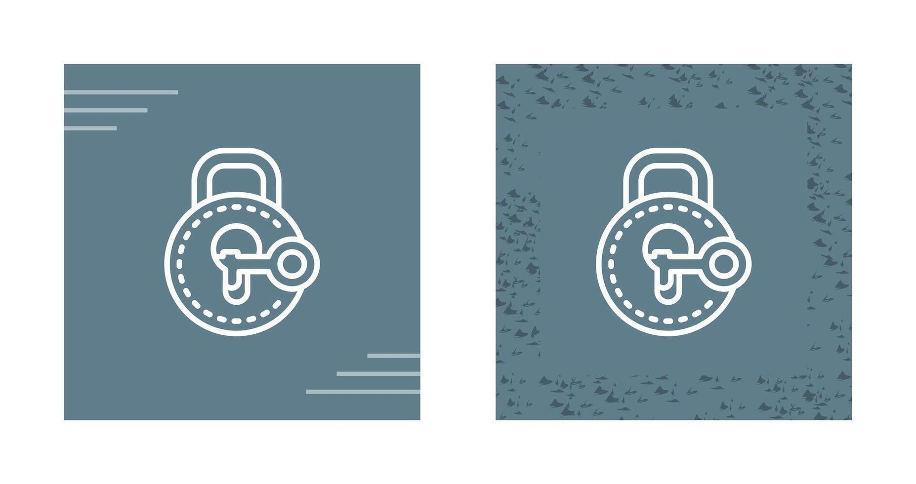 hangslot vector pictogram