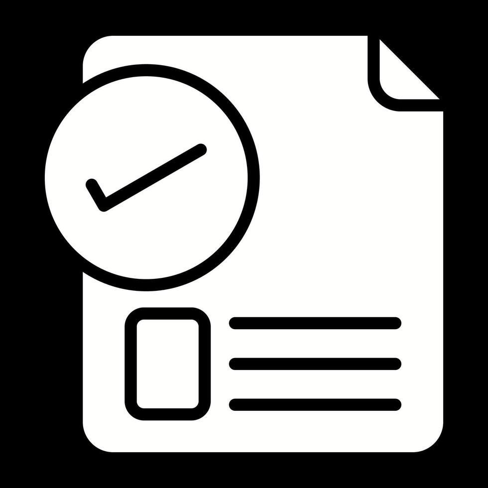 document vector pictogram