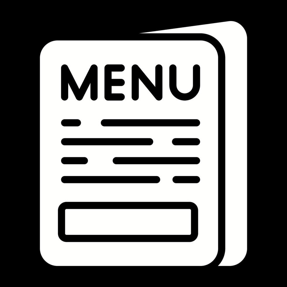 menu vector icoon