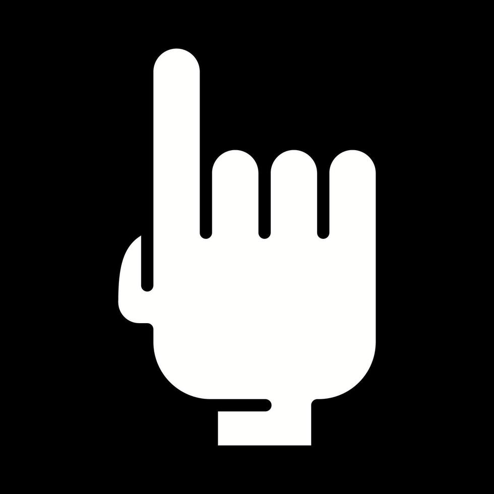 hand vector pictogram