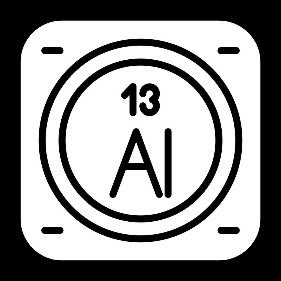 aluminium vector icoon