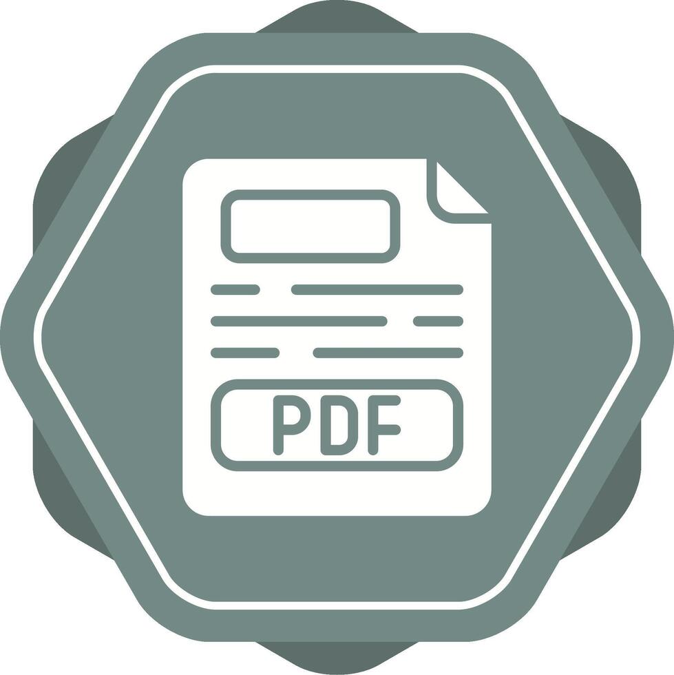 pdf vector icoon