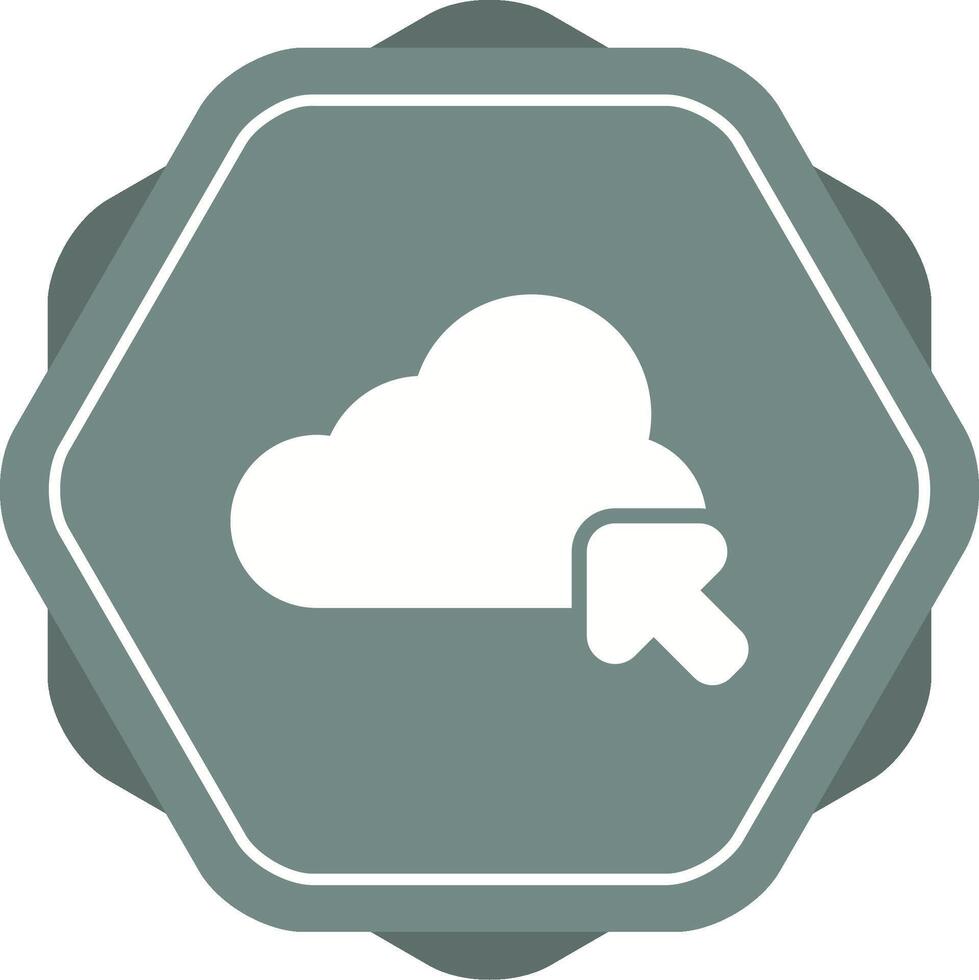 wolk vector pictogram