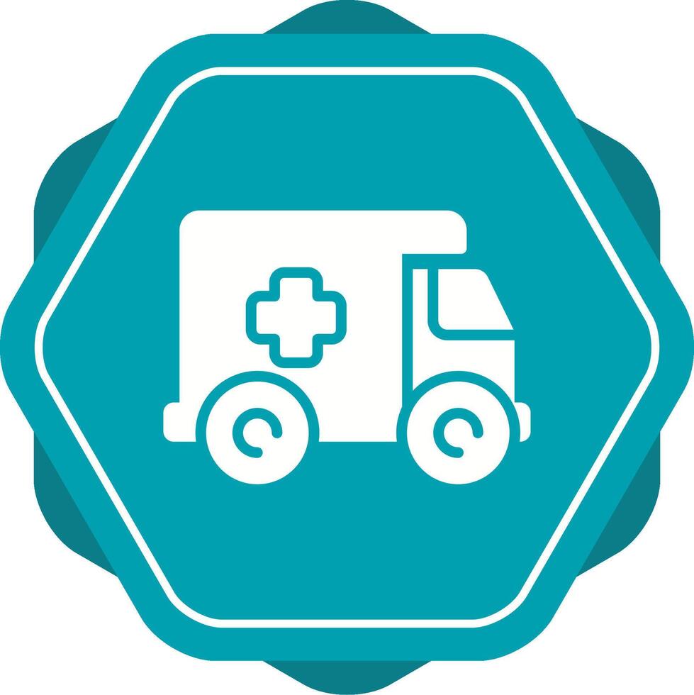 ambulance vector pictogram