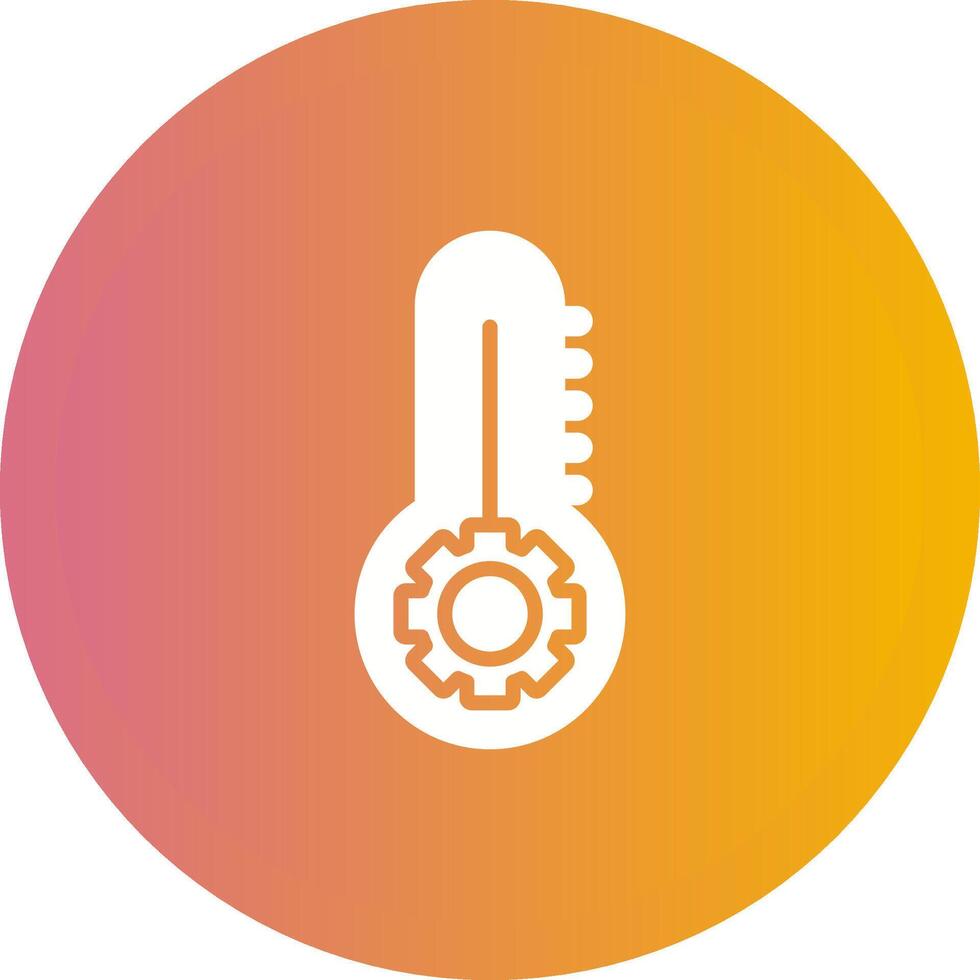 thermometer vector pictogram