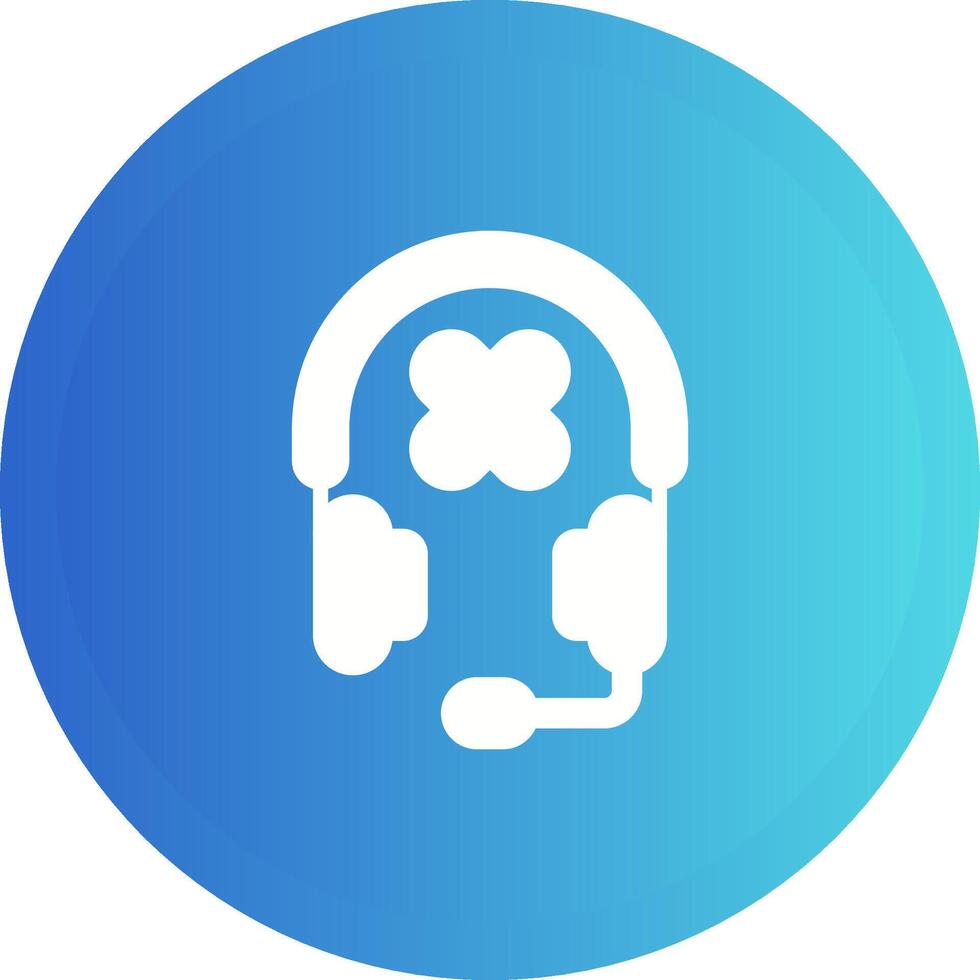 muziek- hoofdtelefoons vector icoon