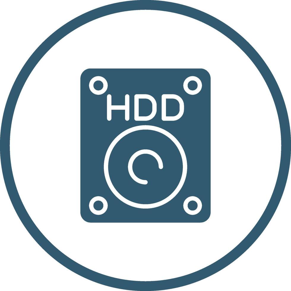 hdd vector icoon