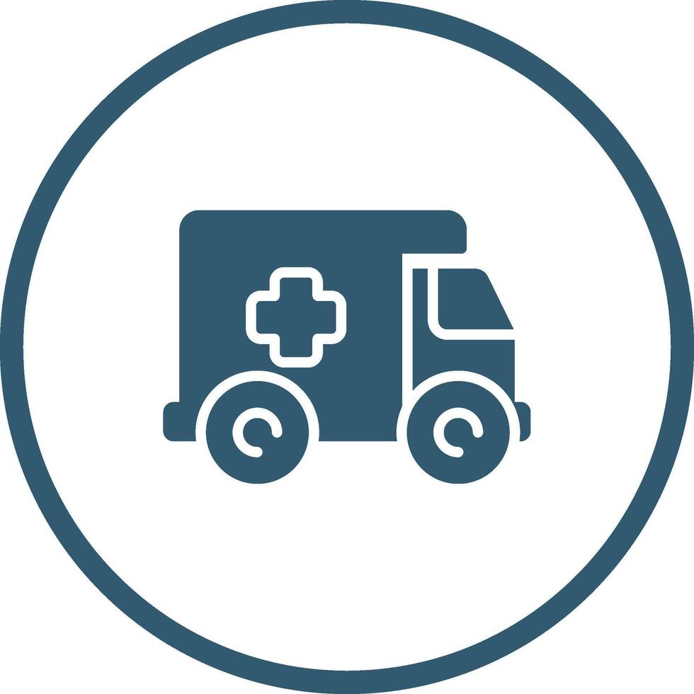 ambulance vector pictogram