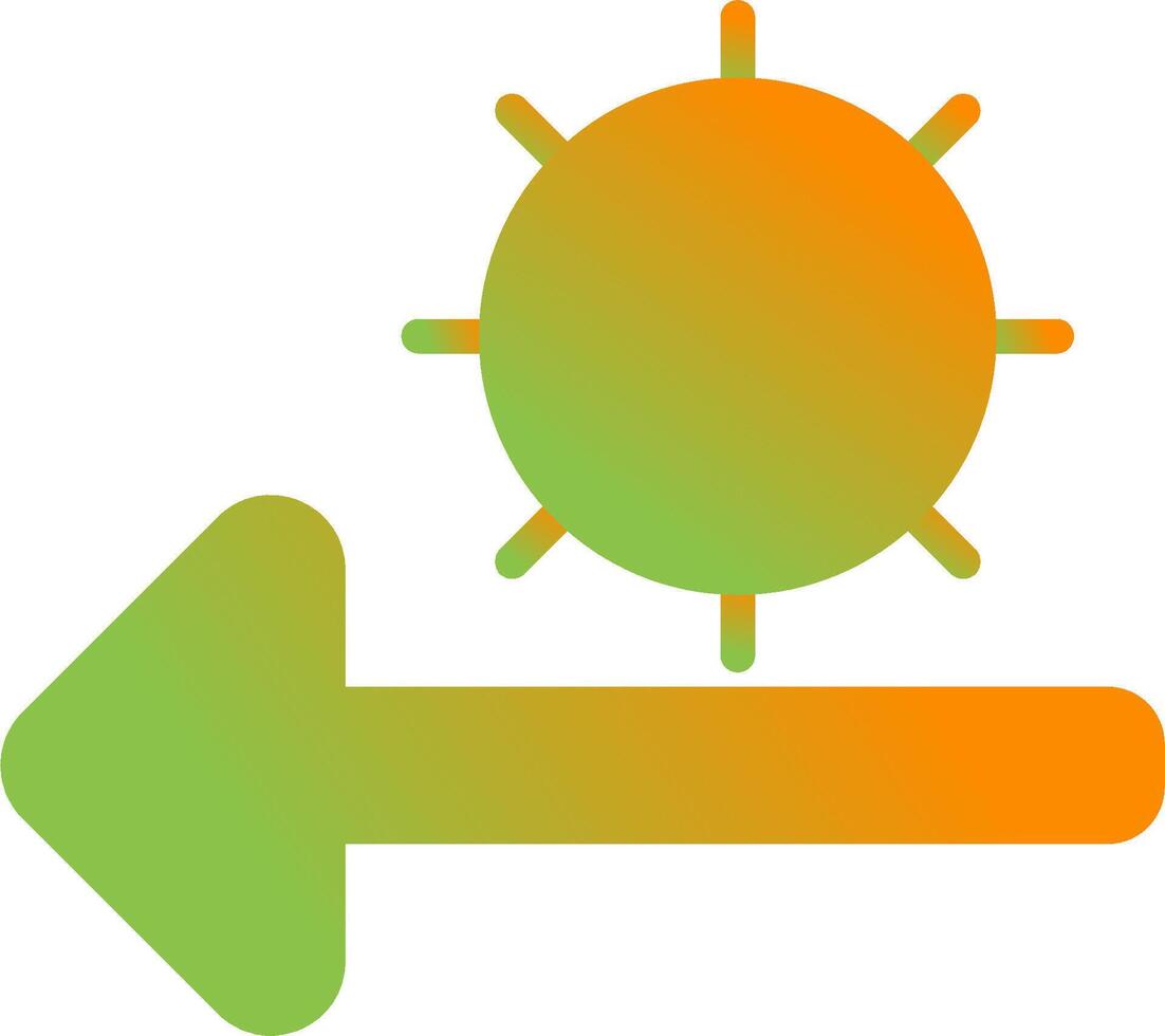 zon vector pictogram