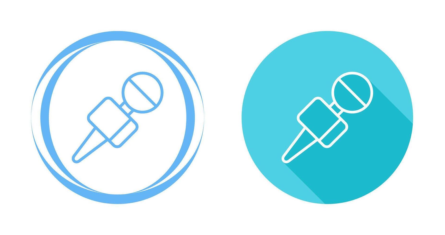 microfoon vector pictogram