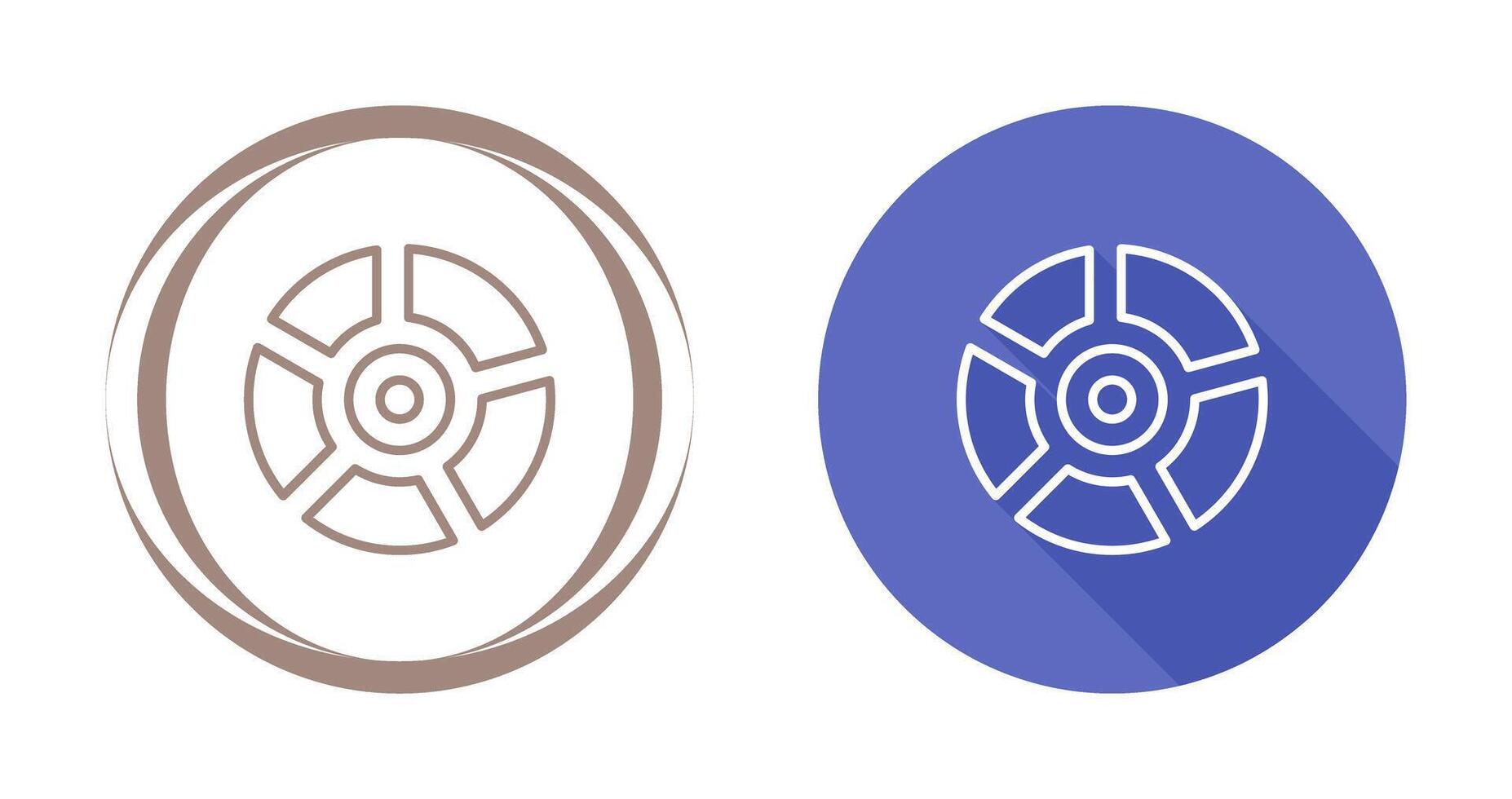 cirkeldiagram vector pictogram