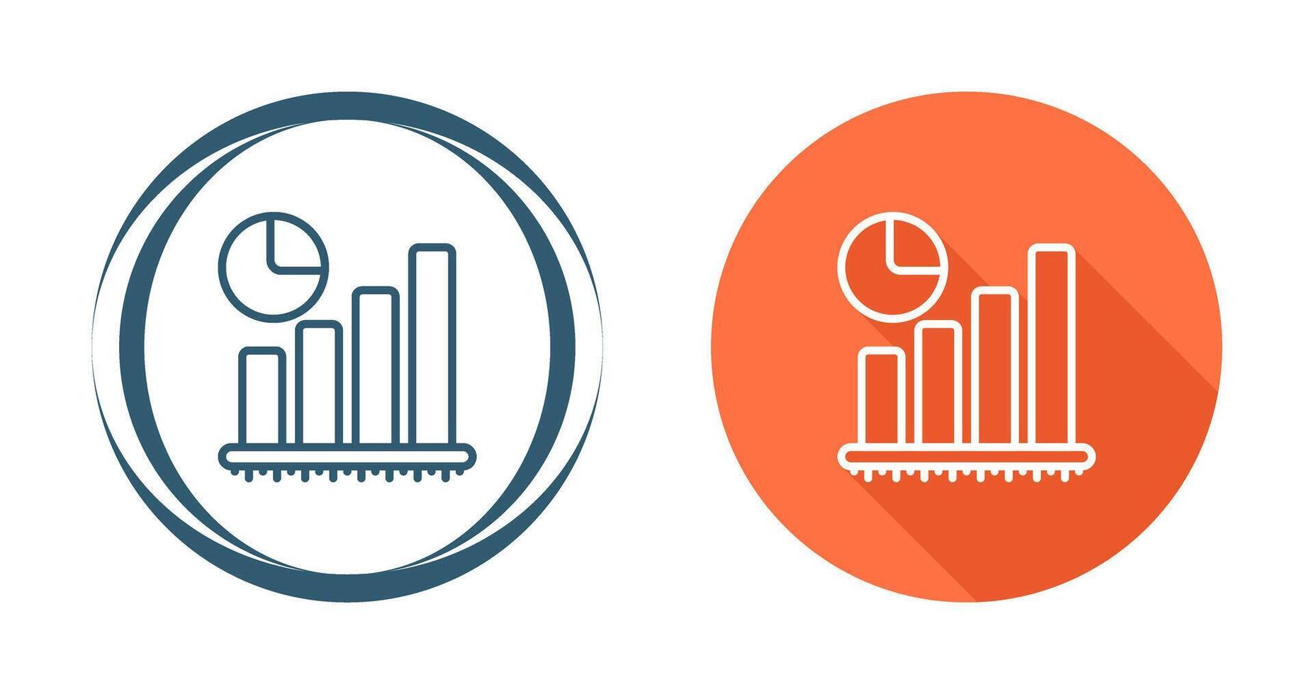 bar diagram vector icoon