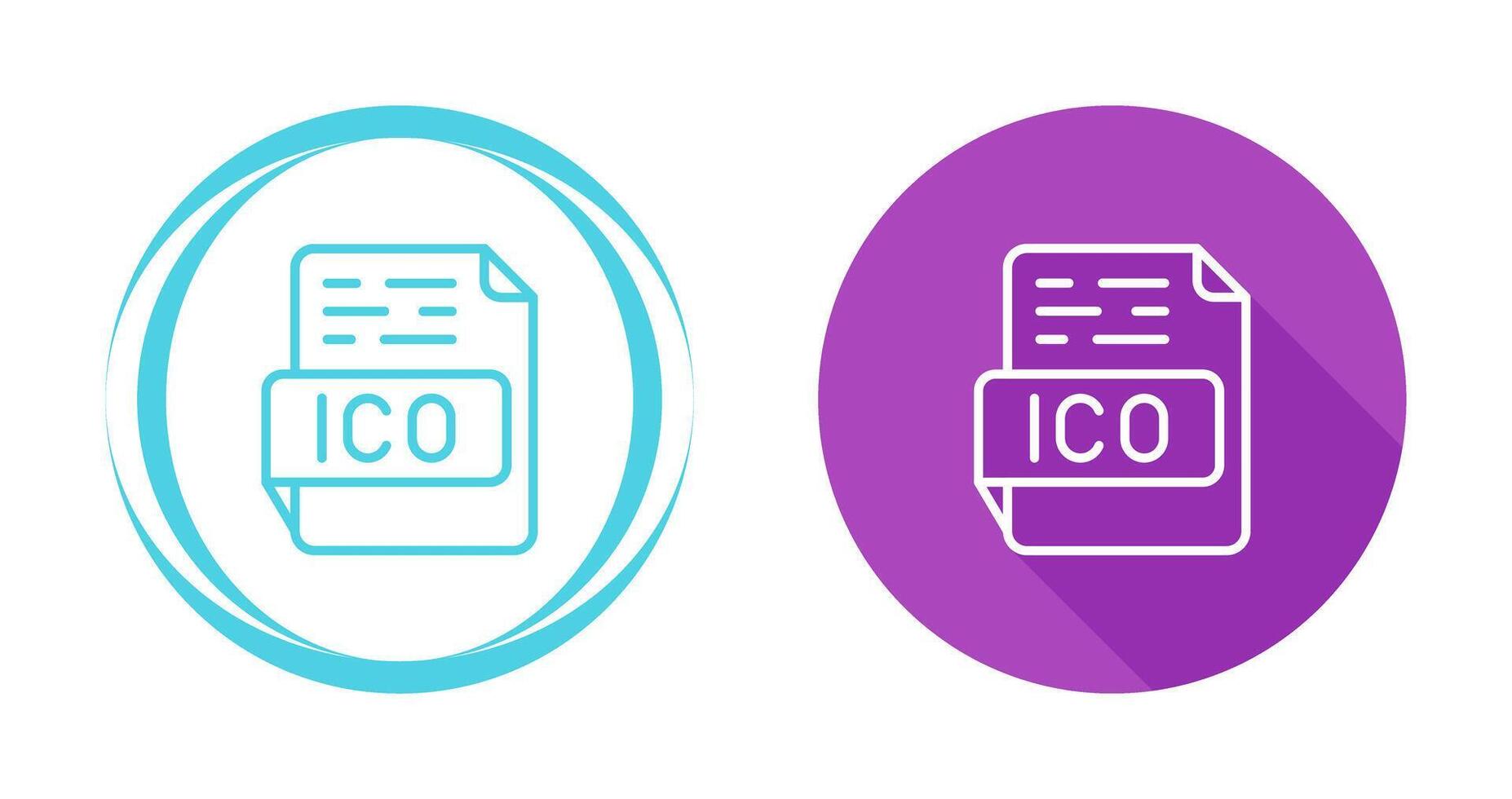 ico vector icoon