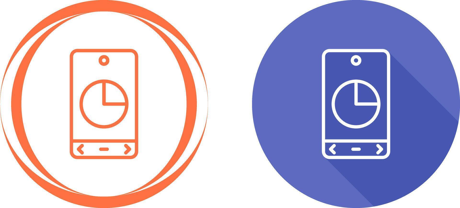 cirkeldiagram vector pictogram