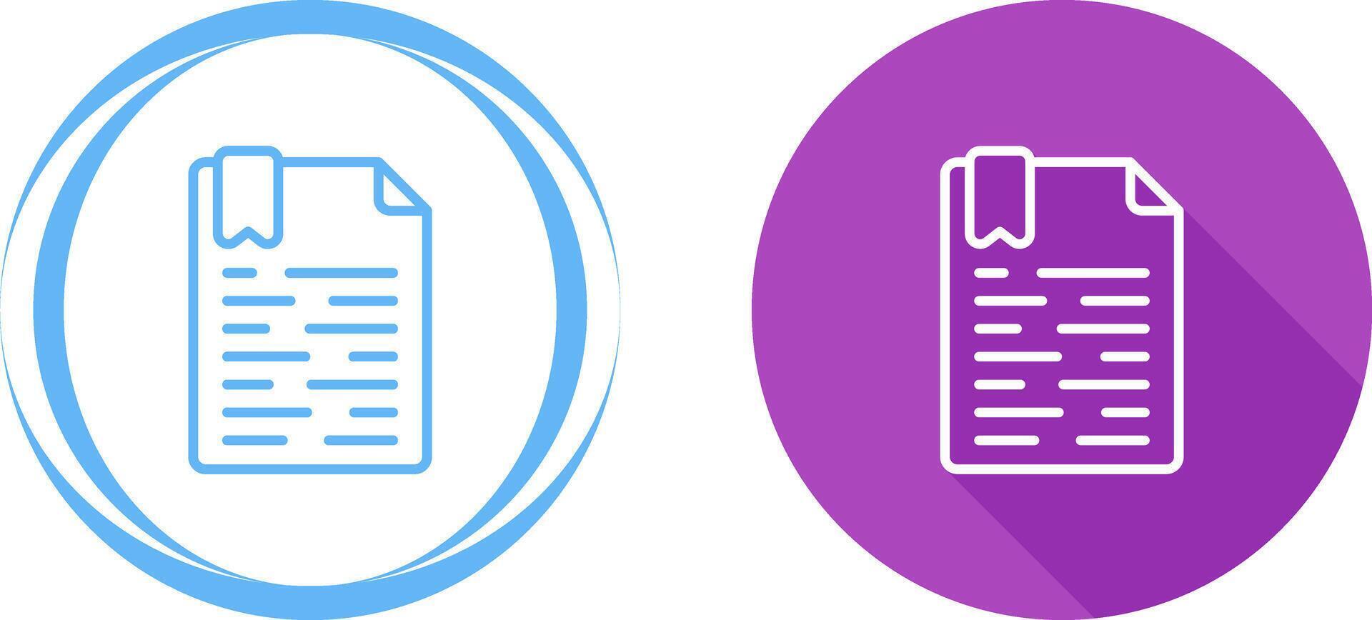 document vector pictogram