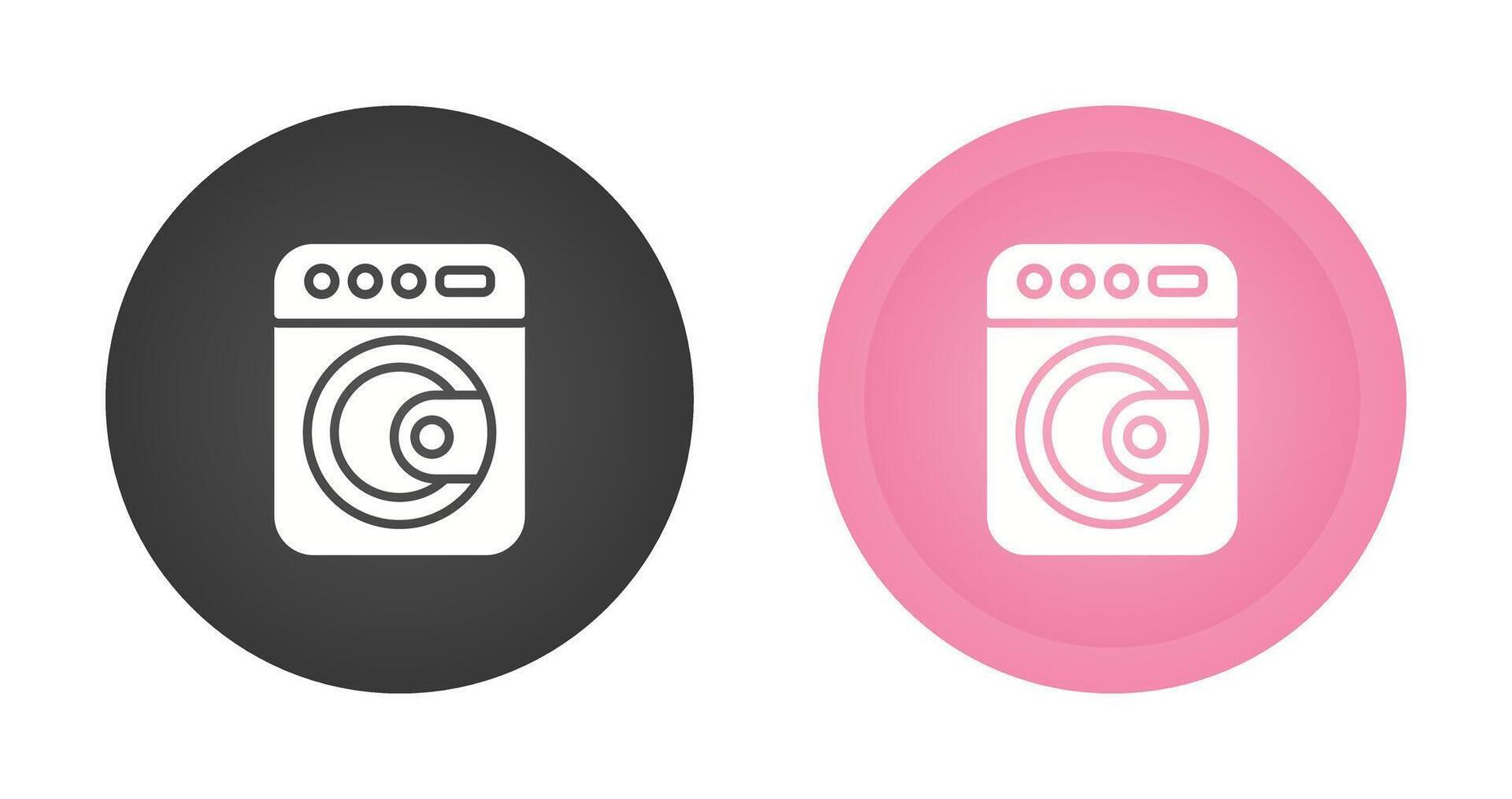 wasmachine vector pictogram