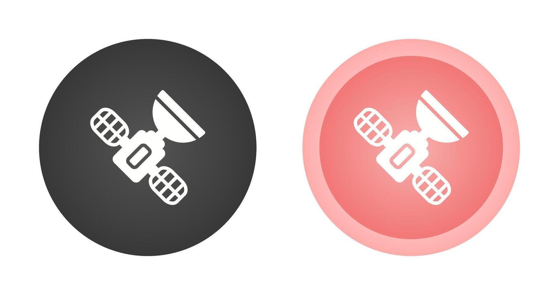 satelliet vector pictogram