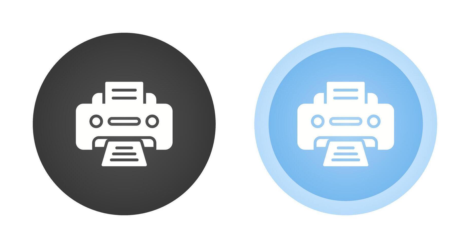 printer vector pictogram