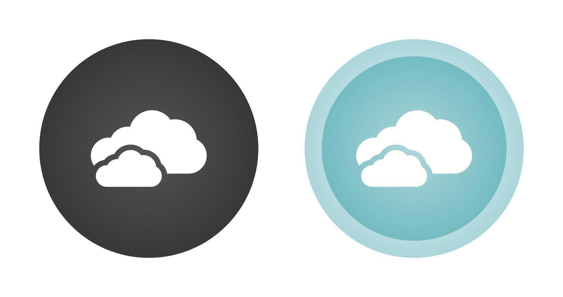 wolk vector pictogram