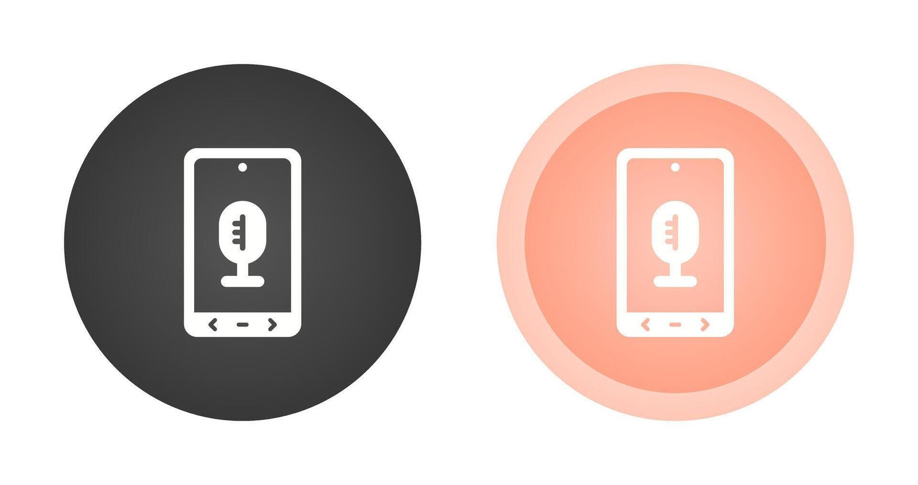 microfoon vector pictogram