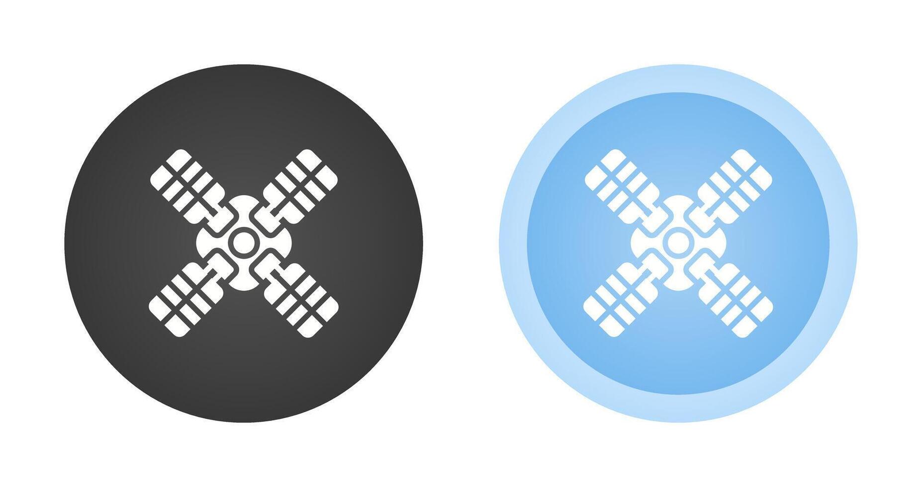 satelliet vector pictogram