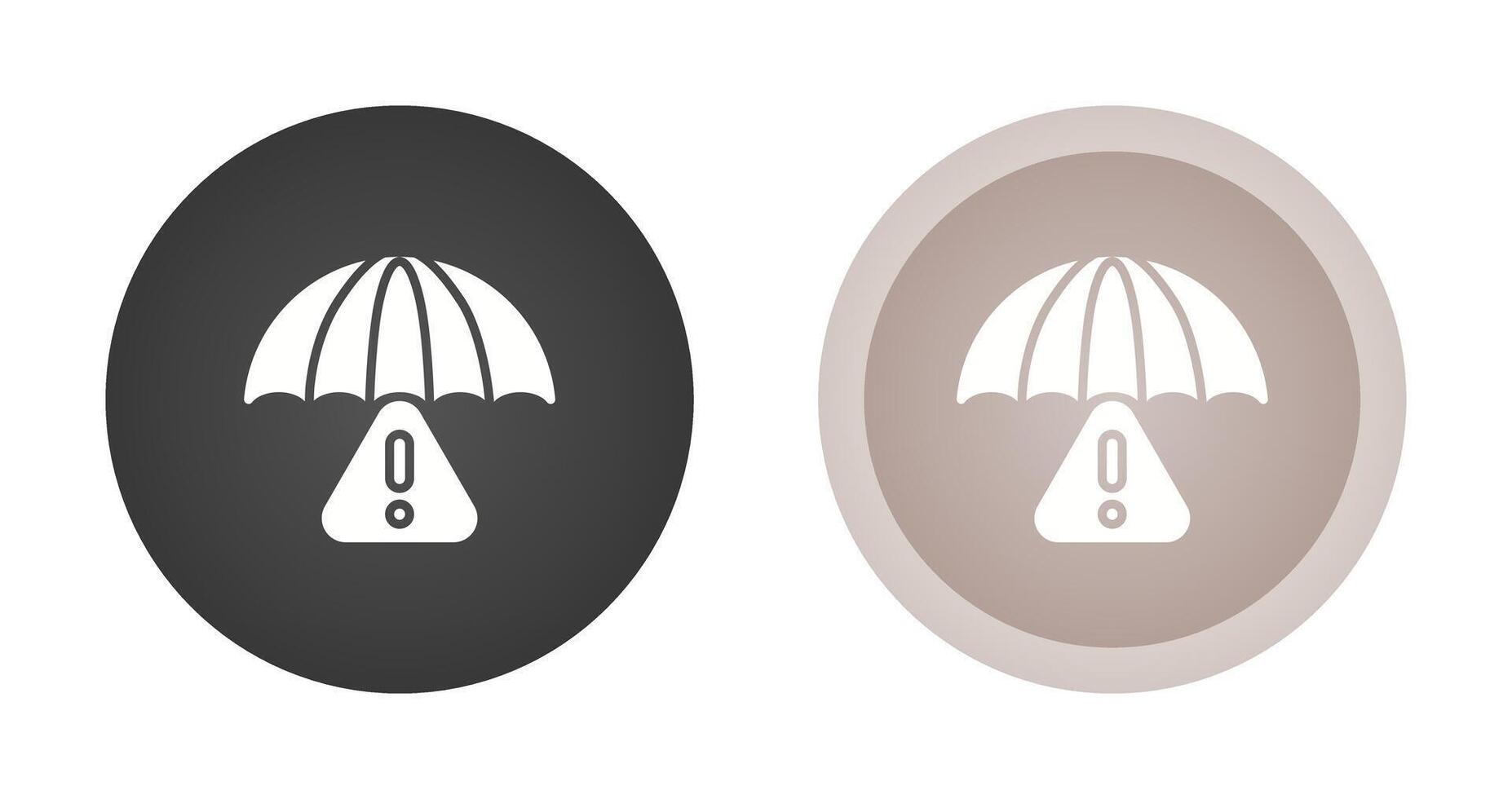 paraplu vector pictogram