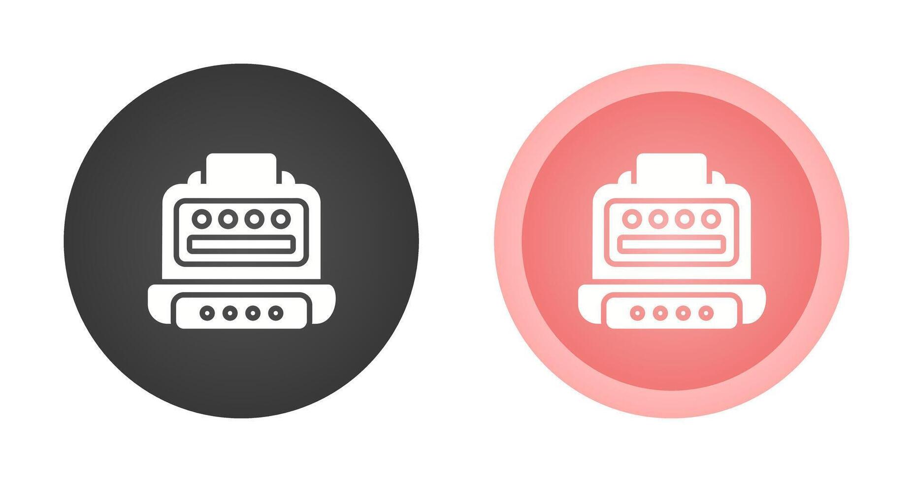 printer vector pictogram