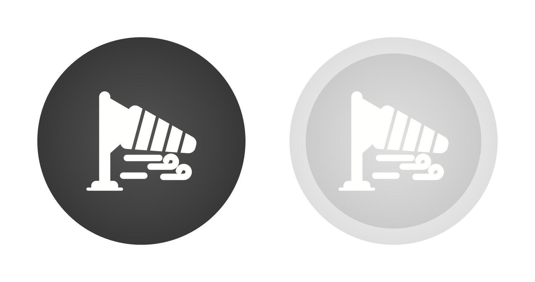 wind vector pictogram