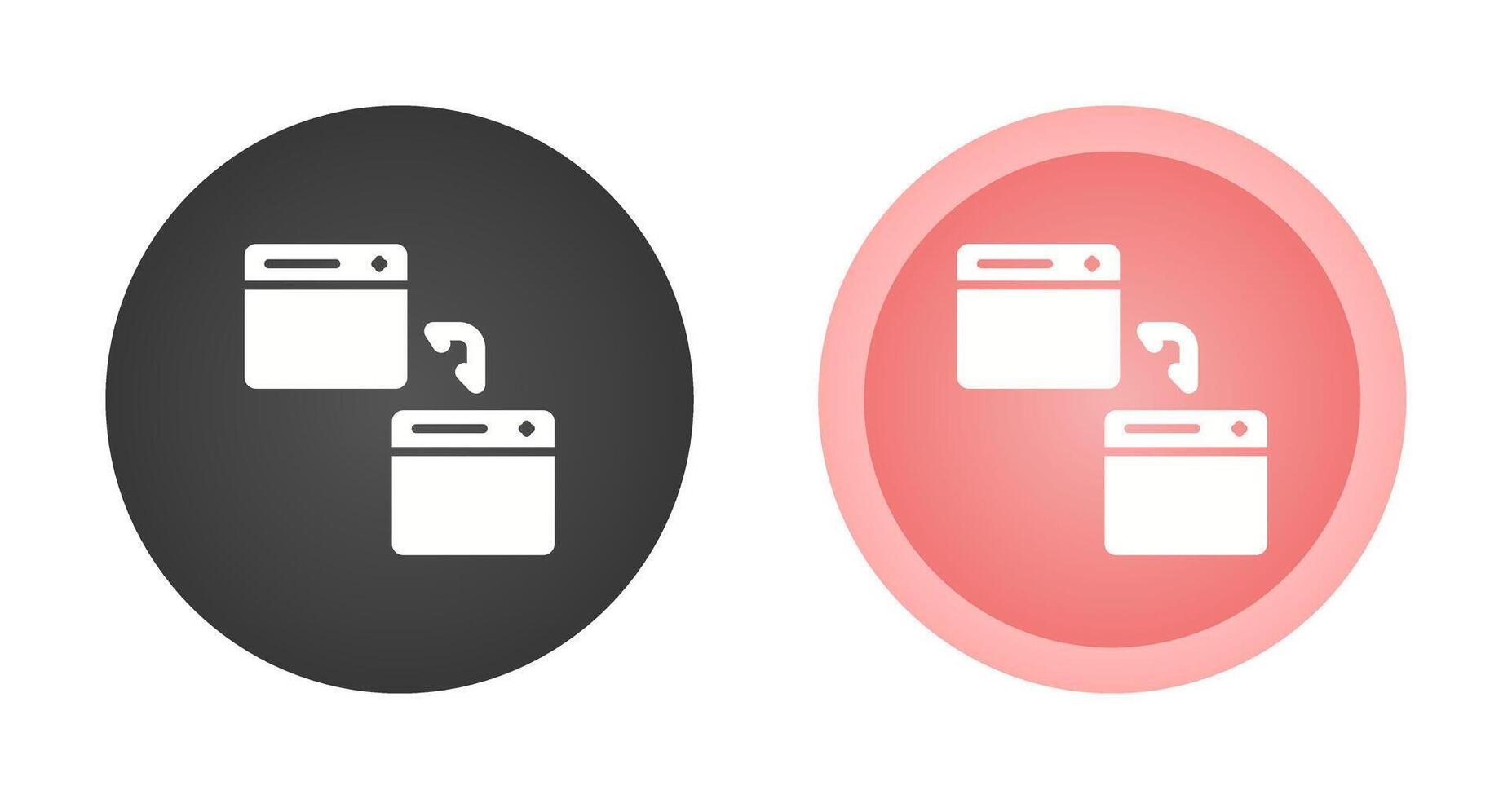 overdracht vector pictogram